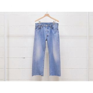 アンユーズド(UNUSED)のUNUSED UW0822 12.5oz denim cut off pants(デニム/ジーンズ)