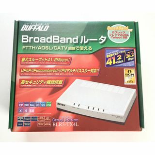 バッファロー(Buffalo)のBUFFALO 有線BroadBandルータ BLR3-TX4L(PC周辺機器)