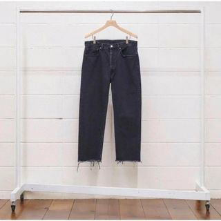 アンユーズド(UNUSED)のUNUSED UW0826 13oz denim cut off pants(デニム/ジーンズ)