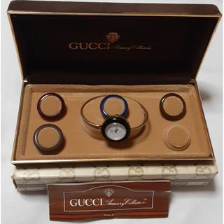 グッチ(Gucci)の初期型Gucci チェンジベゼルレディース時計時計(腕時計)