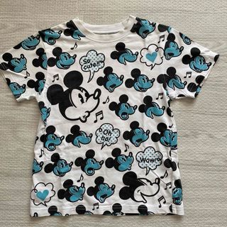 ディズニー(Disney)のミッキーマウス 半袖Tシャツ 130サイズ(Tシャツ/カットソー)