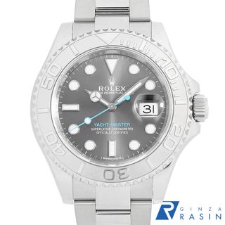 ロレックス(ROLEX)のロレックス ヨットマスター ロレジウム 116622 スレート (ダークロジウム/グレー) ランダム番 メンズ 中古 腕時計(腕時計(アナログ))