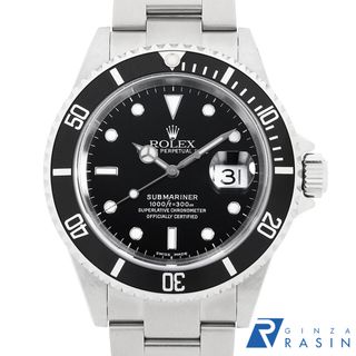 ROLEX - ロレックス サブマリーナ デイト 16610 ブラック Y番 メンズ 中古 腕時計