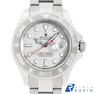 ロレックス(ROLEX)のロレックス ヨットマスター 16622 グレー A番 メンズ 中古 腕時計(腕時計(アナログ))