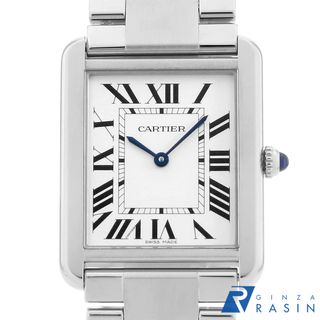 カルティエ(Cartier)のカルティエ タンクソロ LM W5200014 メンズ 中古 腕時計(腕時計(アナログ))