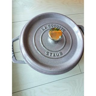 ストウブ(STAUB)のSTAUB　鍋　20センチ　ココット　ラウンド　シフォンローズ(鍋/フライパン)