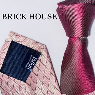 ブリックハウスバイトウキョウシャツ(BRICK HOUSE by Tokyo Shirts)のBRICK HOUSE ブリックハウス　シルクネクタイ　ブランド　シルク100%(ネクタイ)