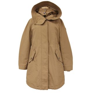 ウールリッチ(WOOLRICH)のWoolRich ウールリッチ ダウンコート ロング キャメル S 3WAY インナーダウン アウター ミリタリーコート シンプル カジュアル 大人 きれいめ【レディース】【中古】(ダウンジャケット)