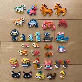 【期間限定出品】アクアビーズ　作品　動物(おもちゃ/雑貨)