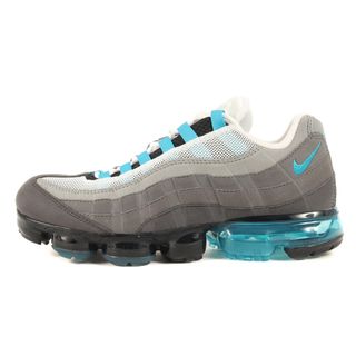 ナイキ(NIKE)の新品同様 NIKE ナイキ サイズ:27.0cm AIR VAPORMAX 95 NEO TURQUOISE (AJ7292-002) エア ヴェイパーマックス ブラック ネオターコイズ US9 ローカット スニーカー シューズ 靴【メンズ】【中古】(スニーカー)