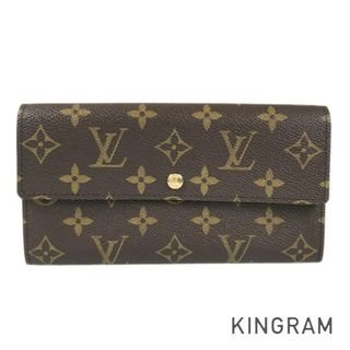 ルイヴィトン(LOUIS VUITTON)のルイ・ヴィトン モノグラム ポシェット ポルト モネ クレディ M61726 長財布 かぶせ蓋(財布)