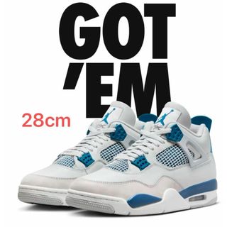 ナイキ(NIKE)のNike Air Jordan 4 Retro  Industrial Blue(スニーカー)