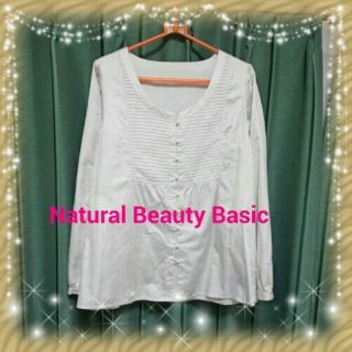 ナチュラルビューティーベーシック(NATURAL BEAUTY BASIC)の購入者様確定★白ブラウス(シャツ/ブラウス(長袖/七分))