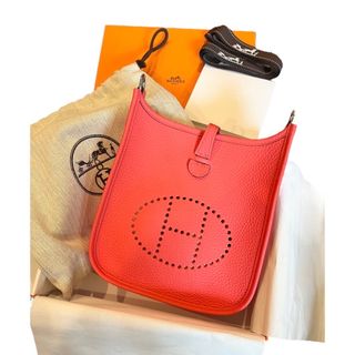 エルメス(Hermes)の美品♡エルメス　HERMES エヴリン　アマゾーヌ　tpm ローズテキサス(ショルダーバッグ)