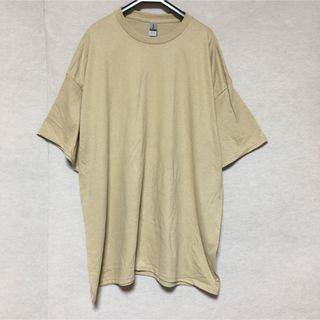 ギルタン(GILDAN)の新品 GILDAN ギルダン 半袖Tシャツ タン 2XL(Tシャツ/カットソー(半袖/袖なし))