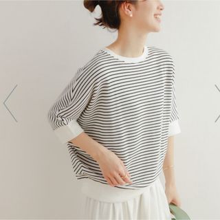 URBAN RESEARCH DOORS - 新品☆アーバンリサーチドアーズ　タックフライスワイドTシャツ