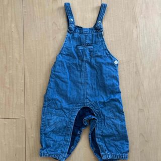 ザラキッズ(ZARA KIDS)のZARA オーバーオール　ロンパース　デニム(ロンパース)