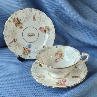 ウェッジウッド(WEDGWOOD)のcoalport コールポート 1920's ヴィクトリアン ティートリオ(食器)