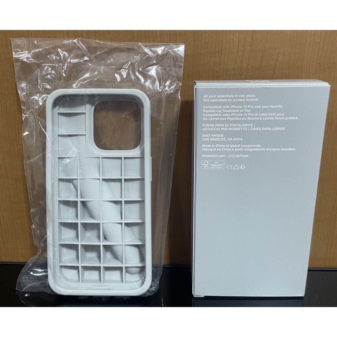 rhode iPhone 15proリップケース・2本リップティント 3点セット rhode iPhone 15proリップケース・2本リップティント 3点セット