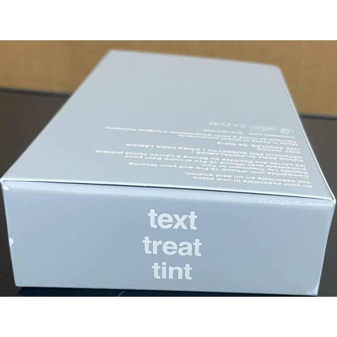 rhode iPhone 15proリップケース・2本リップティント 3点セット rhode iPhone 15proリップケース・2本リップティント 3点セット