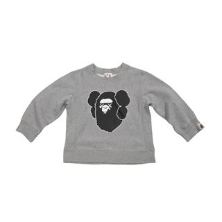 アベイシングエイプ(A BATHING APE)の[USED/中古]A BATHING APE アベイシングエイプ スウェット グレー ブラック コットン 100 中古 53492(スウェット)