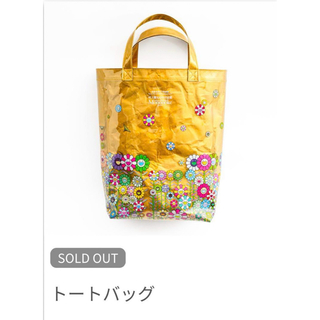 カイカイキキ - 村上隆もののけ京都　展　完売トートバッグ　もののけフラワー　金色の夏のお花畑