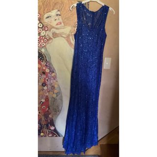 TADASHI SHOJI - 新品 USAロングドレス  QW ROYAL BLUE M