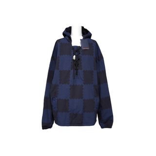 ルイヴィトン(LOUIS VUITTON)の極美品 LOUIS VUITTON ルイヴィトン ジャイアントダミエレースウインドブレーカーブルゾン 22SS NIGO RM221M J15 HMB22W 中古 62956(ブルゾン)