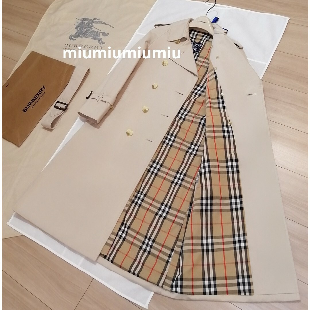 BURBERRY(バーバリー)の本物上質●　トレンチコート　ヴィンテージバーバリー レディースのジャケット/アウター(トレンチコート)の商品写真