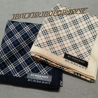 バーバリー(BURBERRY)の♪【新品未使用】BURBERRY ハンカチセット♪(ハンカチ)