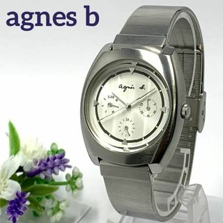 アニエスベー(agnes b.)の224 稼働品 agnes b アニエスベー メンズ 腕時計 デイデイト 人気(腕時計(アナログ))