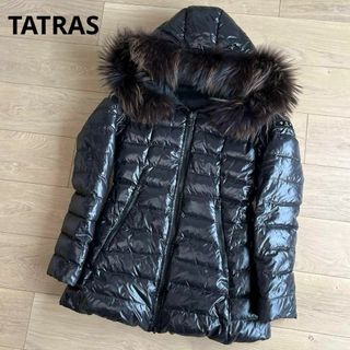 タトラス(TATRAS)のタトラス　14AW　リバーシブル　ダウンジャケット　ファー　EGERIA(ダウンジャケット)