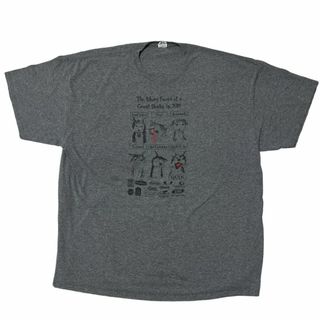 GILDAN - GILDAN 半袖Tシャツ アニマルT シベリアンハスキー 企業ロゴ e45