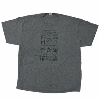 ギルタン(GILDAN)のGILDAN 半袖Tシャツ アニマルT シベリアンハスキー 企業ロゴ e45(Tシャツ/カットソー(半袖/袖なし))
