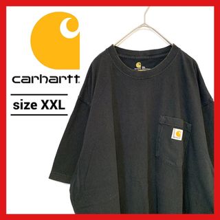 90s 古着 カーハート Tシャツ オーバーサイズ ゆるダボ XXL 