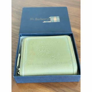 BURBERRY BLUE LABEL - BURBERRY BLUE LABEL 財布 ゴールド