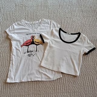 ジーユー(GU)のGUトップス。(Tシャツ(半袖/袖なし))