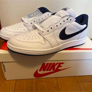 ナイキ(NIKE)のナイキ エアジョーダン1 ロー '85 "メタリックブルー" (2024)(スニーカー)