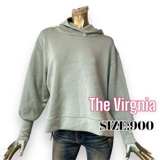 ザヴァージニア(The Virgnia)のTheVirgnia ♥ カラー スリット ダンボール フーディ パーカー(パーカー)