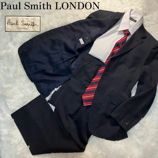 ポールスミス(Paul Smith)のポールスミス　セットアップ　スーツ　ネイビー　日本製　M イタリア生地(セットアップ)