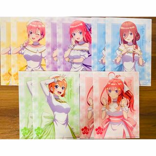 セブンイレブン限定　五等分の花嫁　A5クリアファイル　全5種×2セット　セブン(キャラクターグッズ)