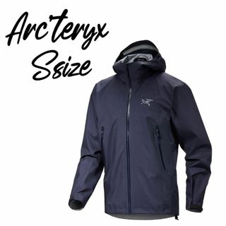 アークテリクス(ARC'TERYX)のアークテリクス ベータジャケット ブラック サファイア Sサイズ(マウンテンパーカー)