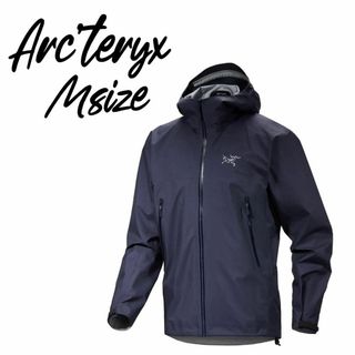 アークテリクス(ARC'TERYX)のアークテリクス ベータジャケット ブラック サファイア Mサイズ(マウンテンパーカー)