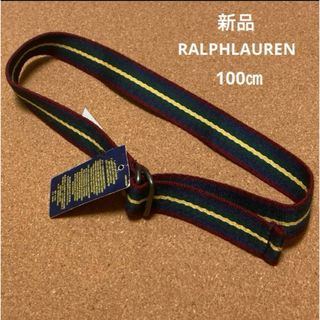 ラルフローレン(Ralph Lauren)の新品！ポロ　ラルフローレン ベルト　ロゴ　男の子　100(ベルト)