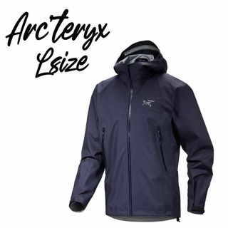 アークテリクス(ARC'TERYX)のアークテリクス ベータジャケット ブラックサファイア Lサイズ(マウンテンパーカー)