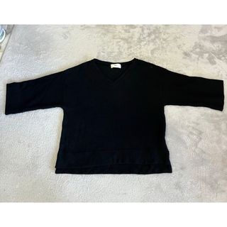 AZUL by moussy - AZUL 長袖ニット　AZUL 黒ニット　アズール　長袖セーター