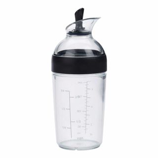 色:ブラックOXOオクソー ドレッシング シェーカー ボトル 200ml ブ(容器)