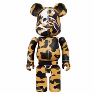 マスターマインドジャパン(mastermind JAPAN)の超合金 BE@RBRICK MASTERMIND VS BAPE(YELLOW)(その他)