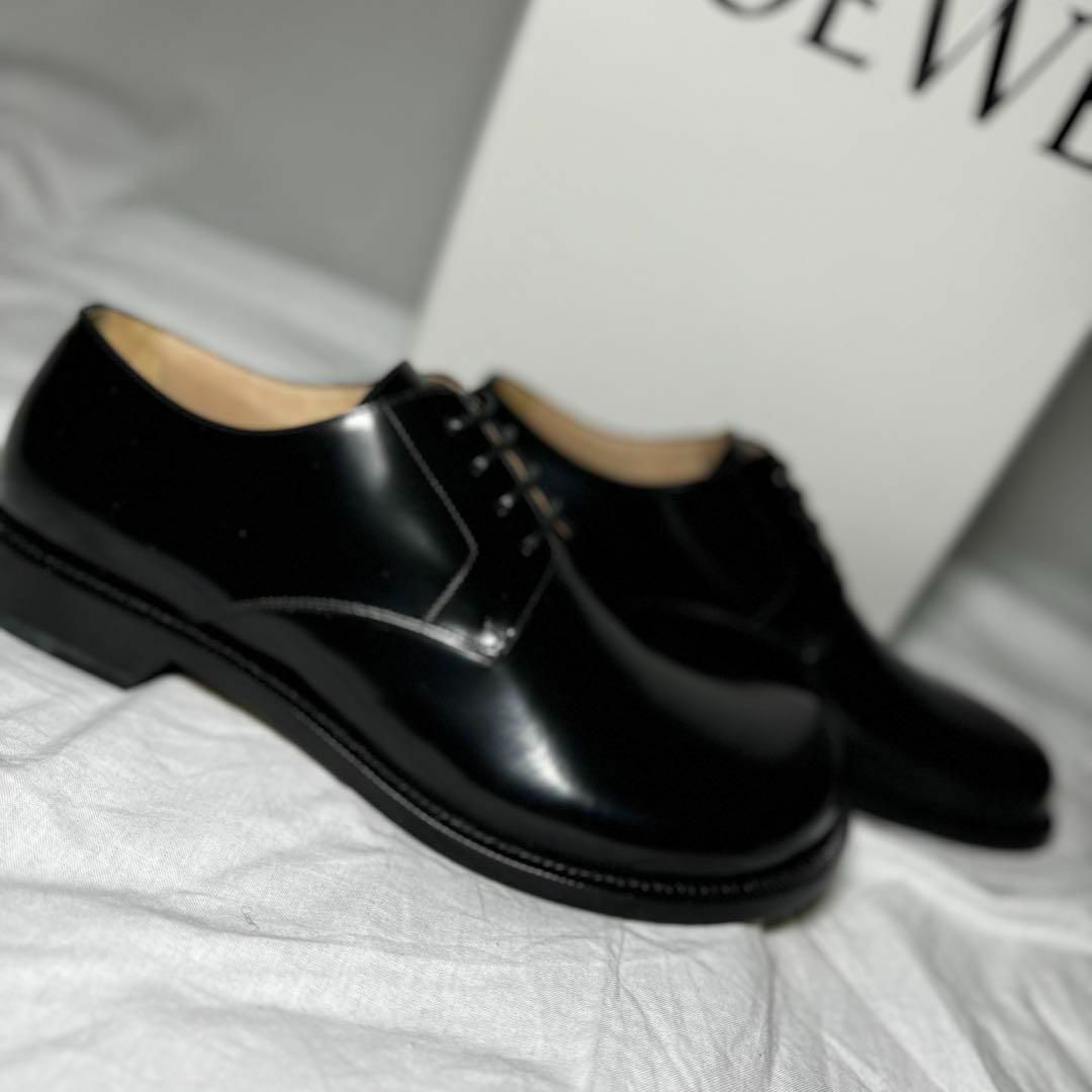 新品 LOEWE Terra レースアップシューズ 45サイズ ブラック 新品 LOEWE Terra レースアップシューズ 45サイズ ブラック