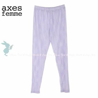 アクシーズファムポエティック(axes femme POETIQUE)のaxes femme POETIQUE 花柄チュールレースレギンス(レギンス/スパッツ)